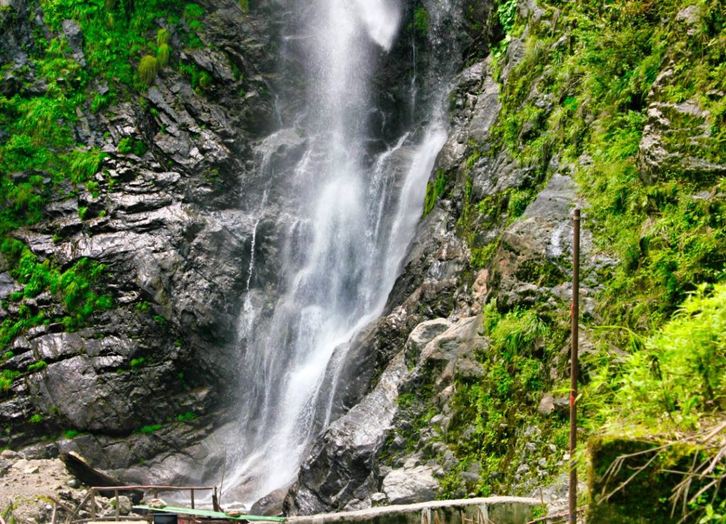 Flow of Bhewma Waterfalls; Sikkim; by Road to Lachung from Gangtok; uasatish;