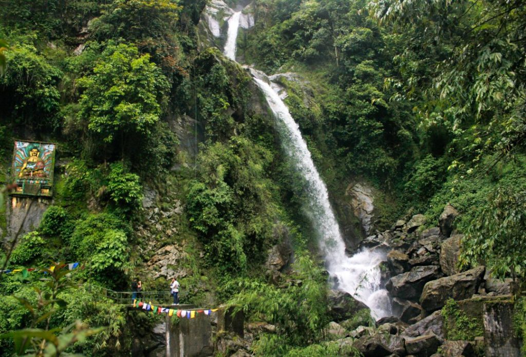 Seven Sisters Waterfalls; By road to Lachung from Gangtok; uasatish; Sikkim;