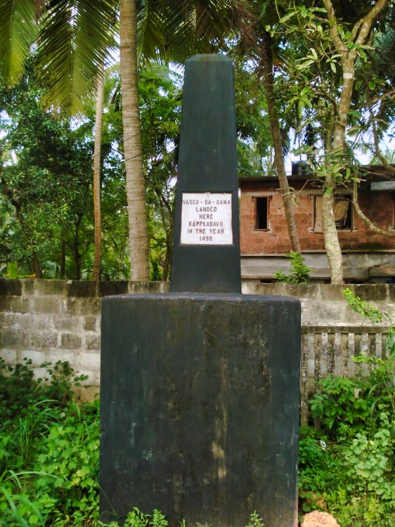 Roadside Plaque: Kappad Beach; Vasco da Gama; Kerala; travel blog; uasatish;