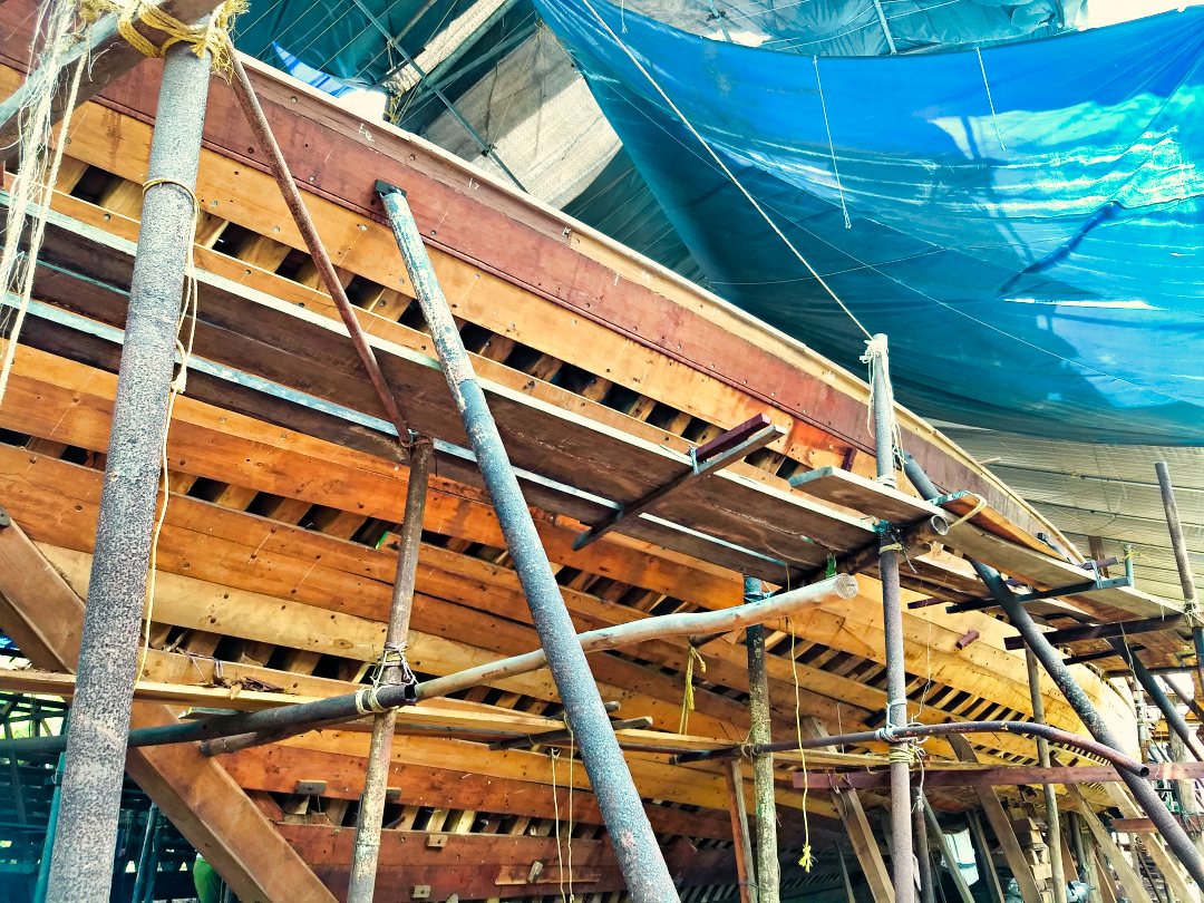 Uru in the Making; Uru boat; Kerala; Beypore; uasatish;