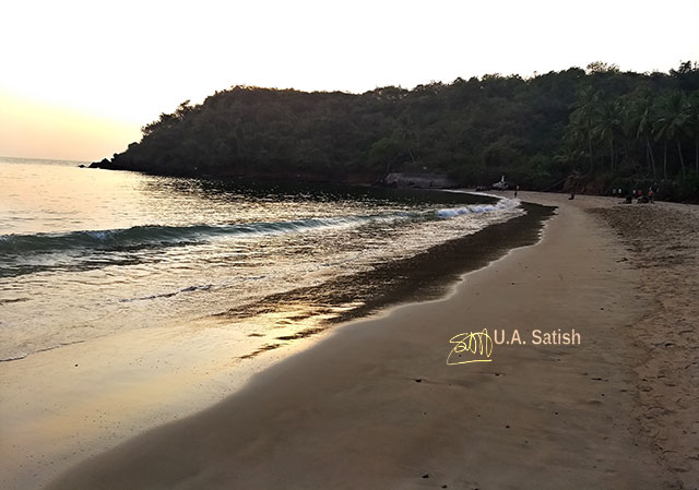 Bogmalo Beach; Goa; Bogmalo; India; sea; sand; sky; uasatish; trees; beach;