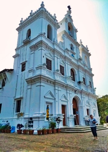 architecture; Church of Immaculate Conception; travel blog; uasatish; Goa; Panjim;