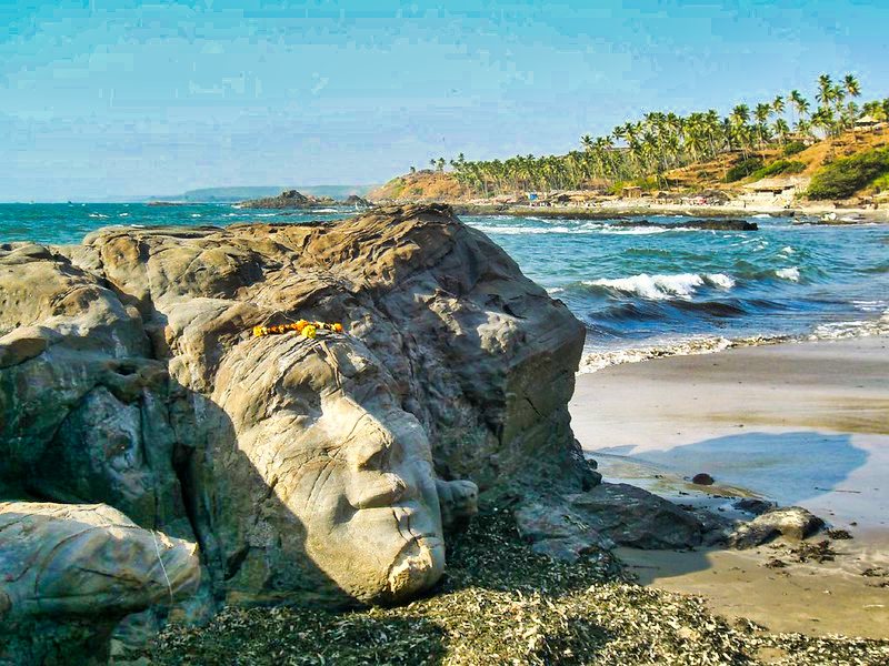 Ozran Beach in North Goa (Little Vagator) - U.A. Satish