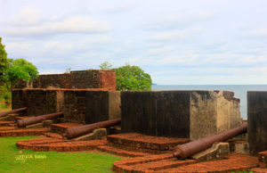 Fort Kannur; Arabian Sea; Kannur; Kerala; guns; uasatish;