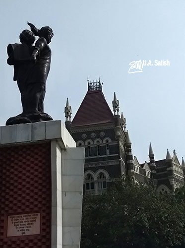 walking tour: South Mumbai; heritage district; Mumbai; heritage buildings; India; uasatish; Flora Fountain; Hutatma Chowk;