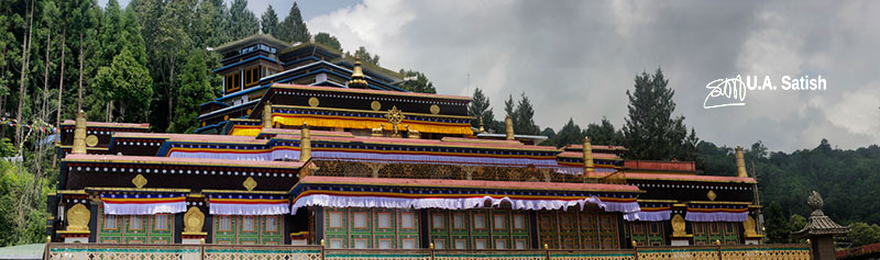 Rumtek Monastery; Gangtok; Sikkim; architectural marvels from around the world; architecture; travel; uasatish;