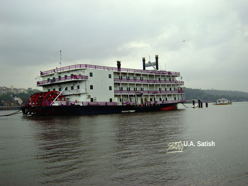 River Mandovi; river; Goa; Panaji; Panjim; uasatish;