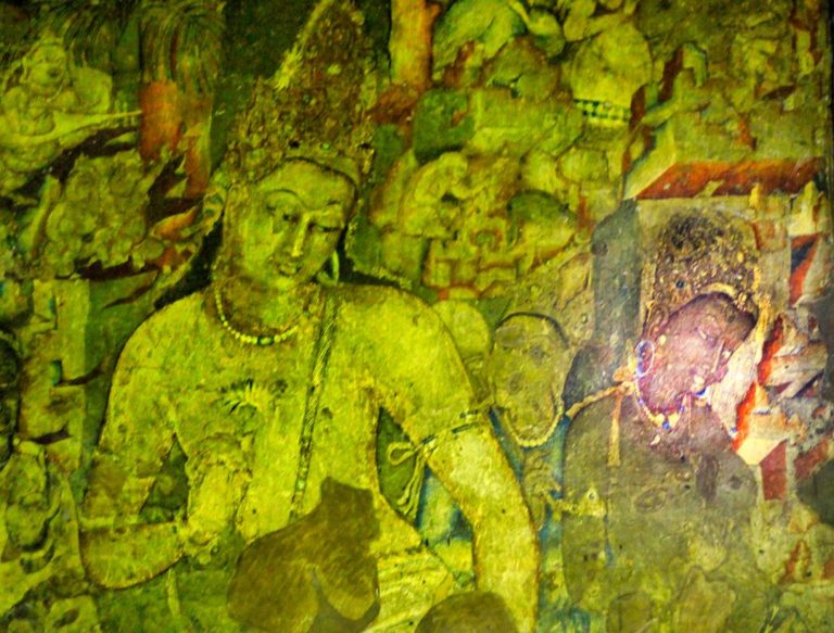 Ajanta Cave 1 - Ancient Buddhist Monastery - U.A. Satish