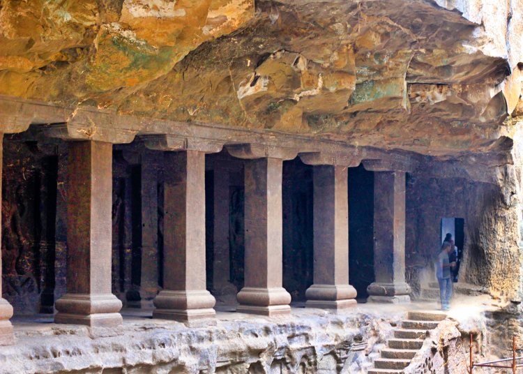 Unsupported Rock Ceiling; Ellora Caves; Maharashtra; uasatish;