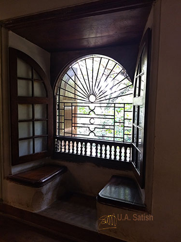 Mattancherry Palace; museum; Kochi; window with seating; Kerala; uasatish;