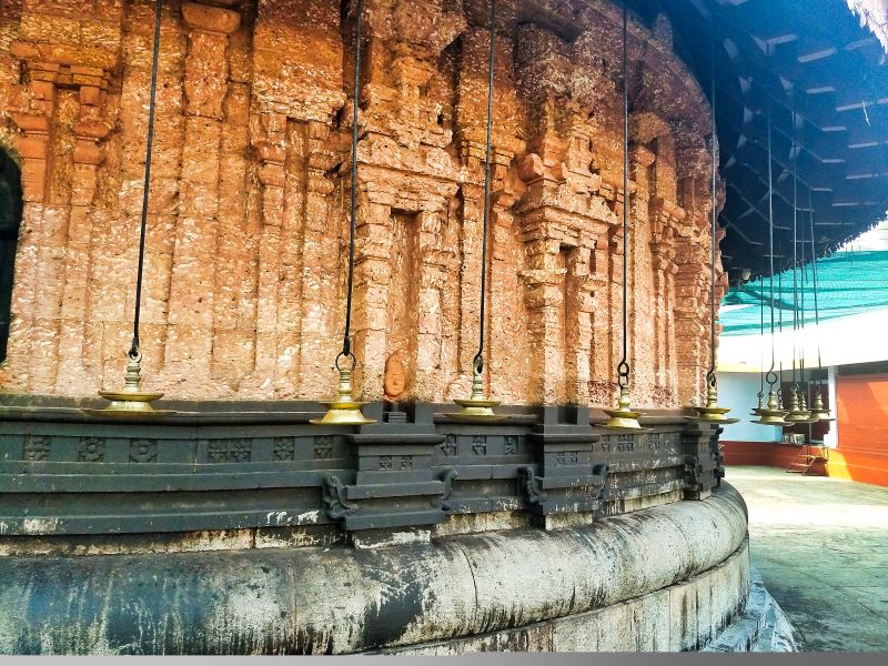 Sreekovil; outer wall; Kozhikode; Kerala; uasatish;