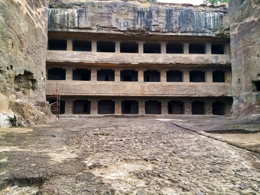 Ellora Caves; Ellora Cav 12; Maharashtra; Budhist Cave; uasatish; 
