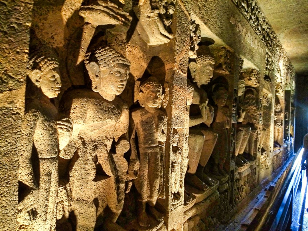 Ajanta Caves Sculptures