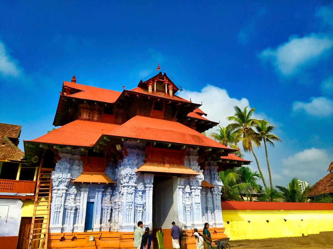 Poornathrayees Temple; Entrance Gate; Kerala; Tripunithura; uasatish;