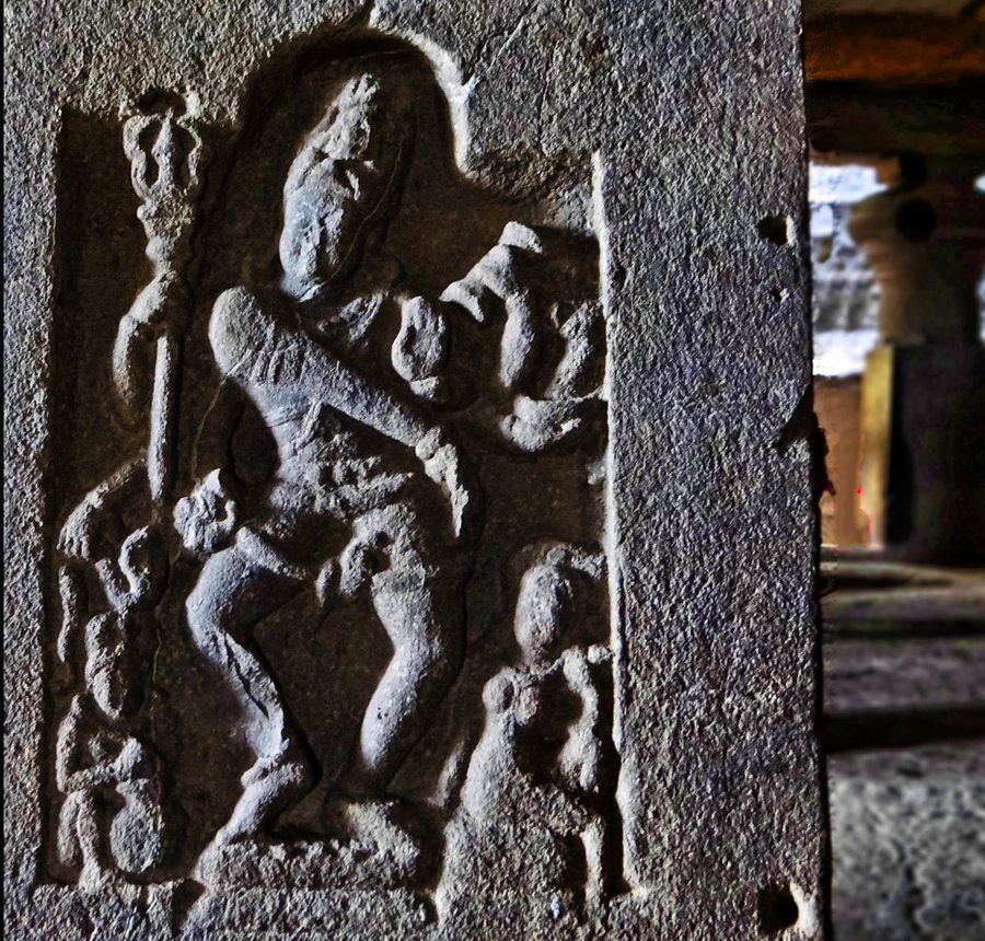 Nataraja Sculpture; Cave 29; uasatish; travel blog; Aurangabad;