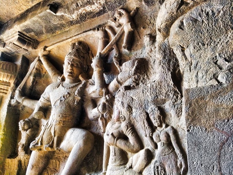 Shiva Killing Andakasura; travel blog; uasatish;