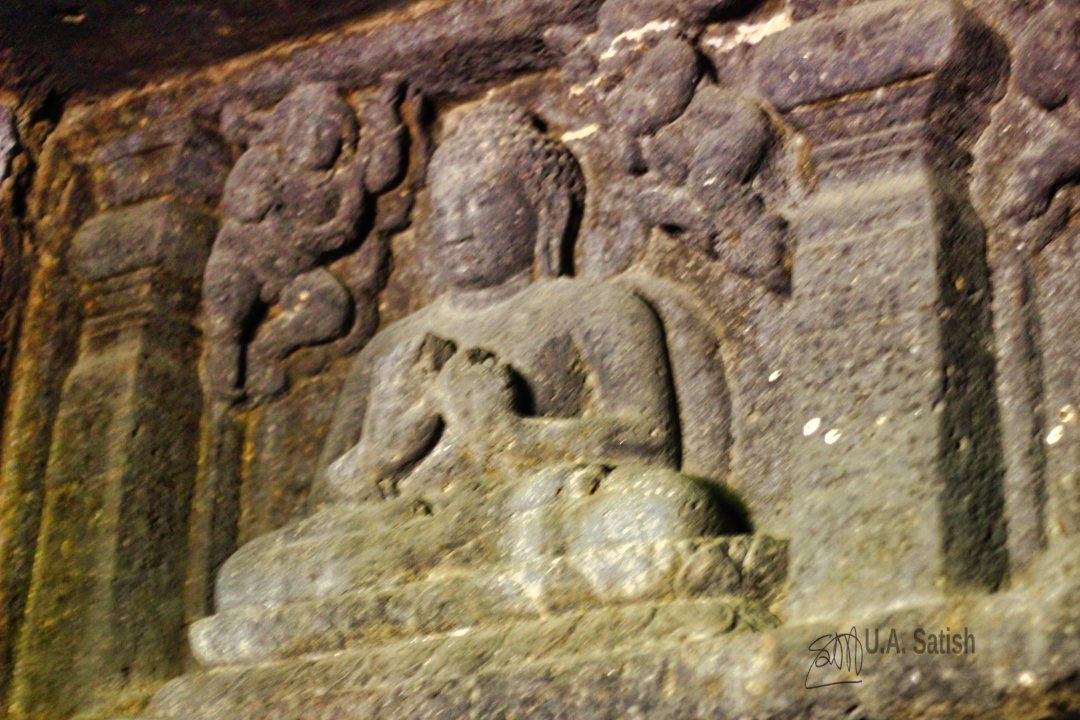 Gajalakshmi; Arangabad Caves; Aurangabad; uasatish; Maharashtra;