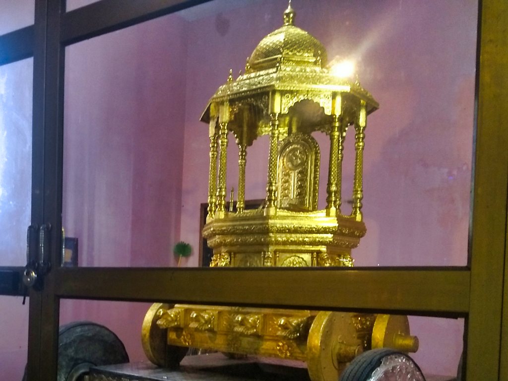 Golden Chariot; ratham; Kollur; uasatish;