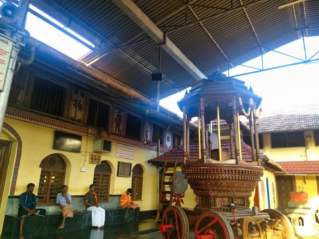 temple chariot; ratham; Kollur; uasatish; 