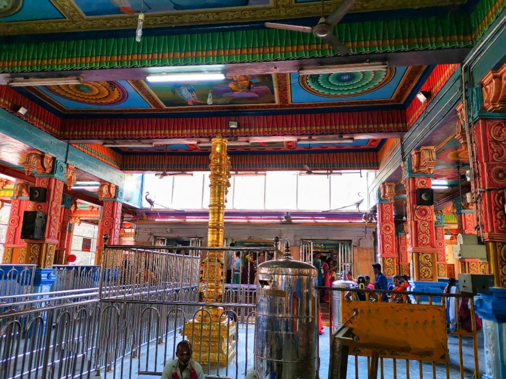 Dwajasthambham; kodiaram; Pazhamudircholai Murugan Temple; Tamil Nadu; uasatish;