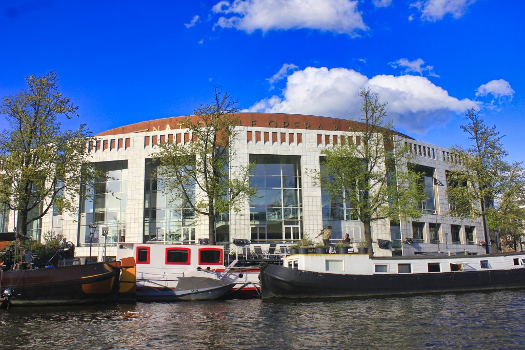 Dutch National Opera and Ballet; Amsterdam; Amsterdam Harbour; uasatish;Netherlands;