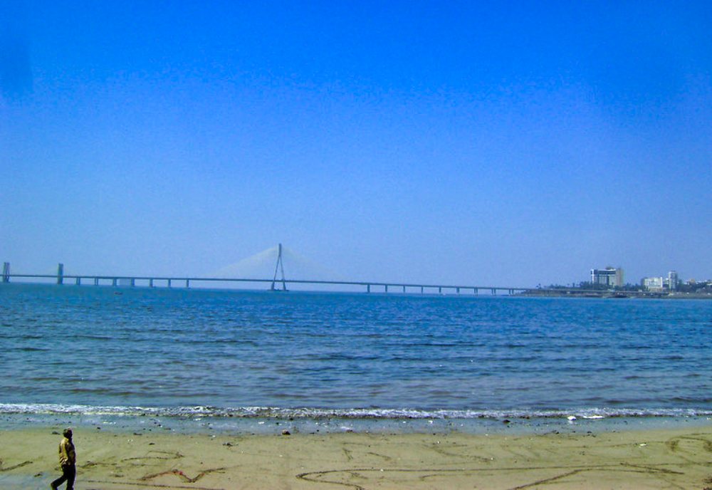 Bandra Sea Link; Mumbai; Arabian Sea; bridge; uasatish;