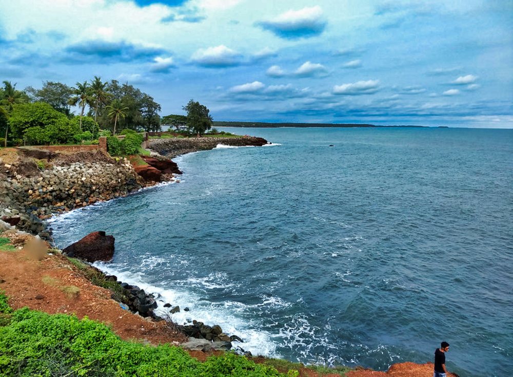 Sea Off Kannur Fort; Kannur; Kerala; uasatish;