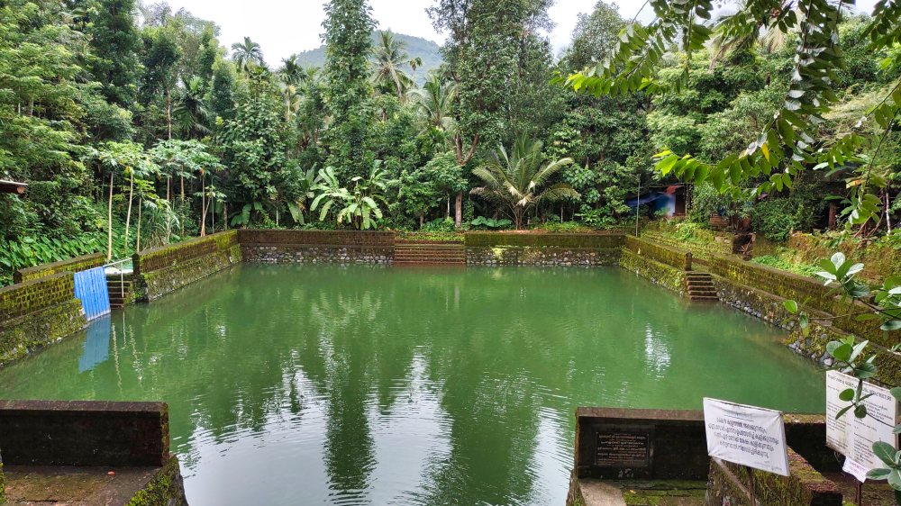 Temple Pond; Kannur; Kerala; uasatish;