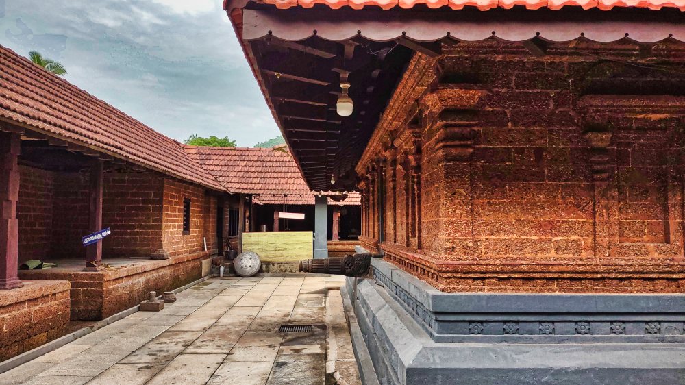 Temple Architecture; Kerala; laterite stones; India; uasatish;
